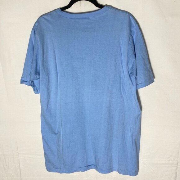 Vintage Tiger Brand Waves Blue Raccoon Graphic Tee T Shirt XL - Picture 2 of 16